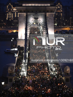 Protesters March in Budapest After Foster Care Report