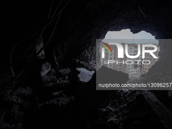 Russian Drone Hits Neighbor's Building In Sumy