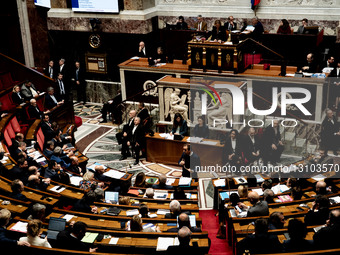 Question Time At The French National Assembly Amid Budget Debates