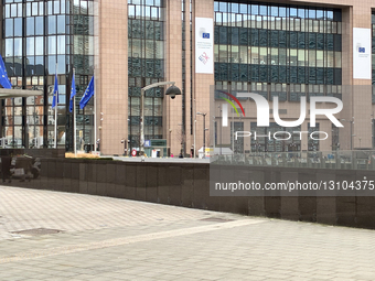 Justus Lipsius Building Exterior, Headquarters Of The European Council In Brussels