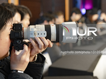 Sony A7V Launch Event Captivates Office Workers in Yeouido