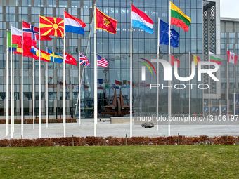 NATO - North Atlantic Treaty Organization Headquarters In Brussels