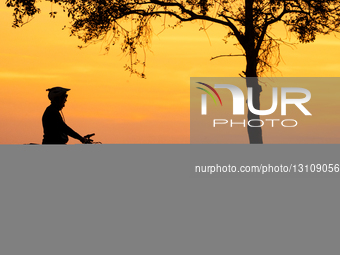 Fitness And Exercise At Sunrise