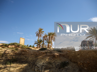 The Mountain Of The Dead In Siwa Oasis