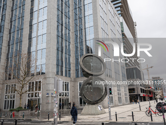 The Euroclear Headquarters In Brussels