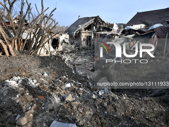 Russia strikes residential area in Zaporizhzhia.