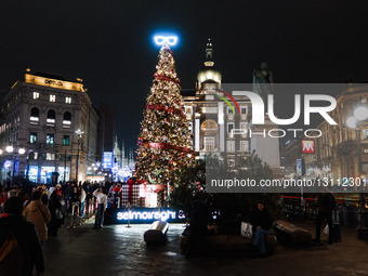Christmas Atmosphere In Milan