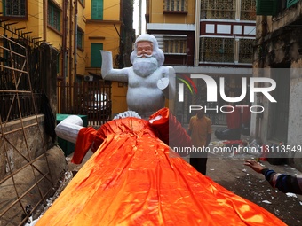 Christmas Preparation Kolkata, India