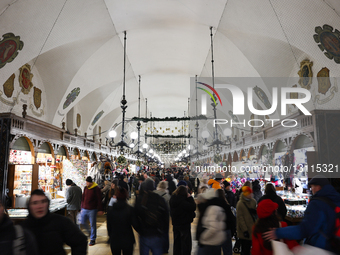 Christmas Tree In Krakow