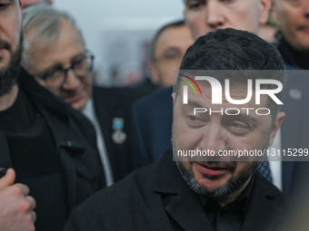 Ukrainian President Visits Polish Parliament In Warsaw