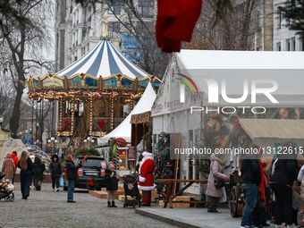 First Christmas fair in Odesa since Russia's full-scale invasion.