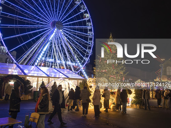 Christmas Market In One Of Kyiv’s Districts