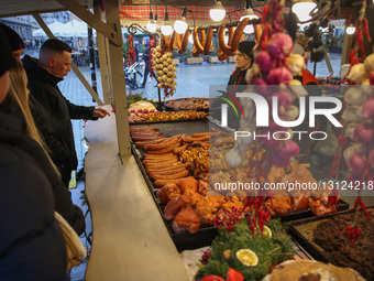 Christmas Time In Krakow, Poland