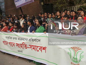 Protest Against Arson And Vandalism Of Cultural Institutions.