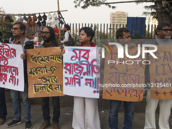 Protest In Bangladesh.
