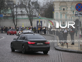 Weekly rally in support of Ukrainian POWs in Kyiv's Sofiiska Square
