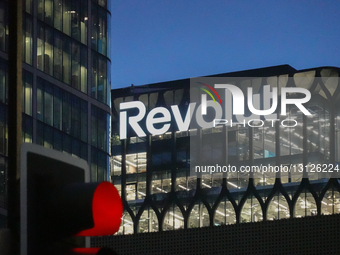 The Revolut Global Headquarters In London