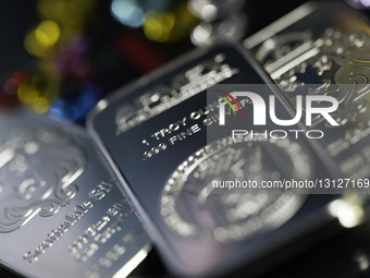 Silver Prize Chart - Stock Market - Photo Illustration