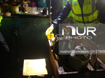 Crude Bomb Explosion In Dhaka