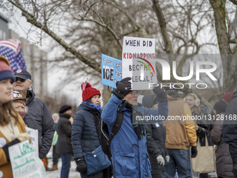 Anti ICE Protest Massachusetts