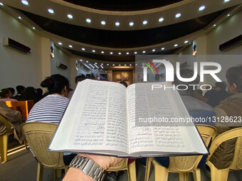 Iraqi Christians Celebrate Christmas At The Armenian Evangelical Church In Baghdad.