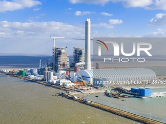Clean Coal-fired Power Projects Construction in Nantong.