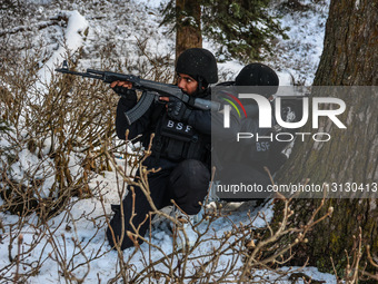 Tight Security In Kashmir