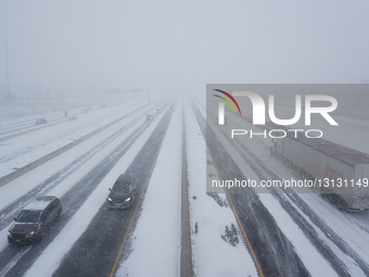 Snowstorm In Toronto