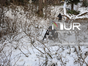 Tight Security Ahead Of New Year In Kashmir 