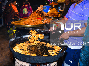 Jalebi - Indian Food - Sweet Dessert