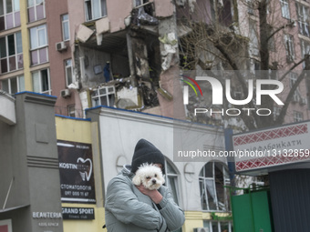 Massive Russian Missile And Drone Attack To Kyiv