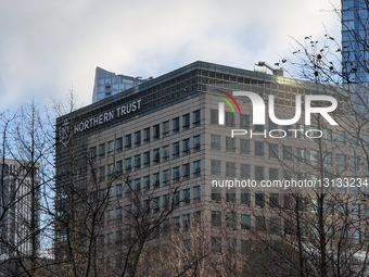 The Northern Trust Regional Headquarters At 50 Bank Street In Canary Wharf In London
