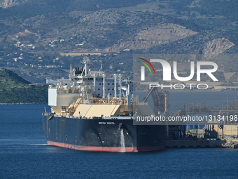 US LNG Unloaded At Revithoussa Terminal Near Athens