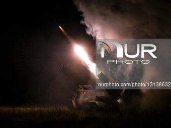 Combat mission of artillery soldiers of Ukraine?s 152nd Jaeger Brigade in Donetsk region.