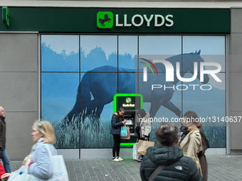 Lloyds Bank Branch In Newcastle City Center