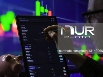 Stock Index - Stock Exchange - Finance Stock - Photo Illustration