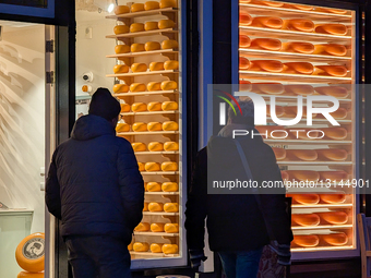 Dutch Cheese Retail Store
