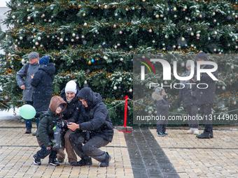 Kyiv on New Year's Eve.