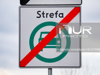 Clean Transport Zone - SCT Strefa Czystego Transportu In Krakow, Poland.