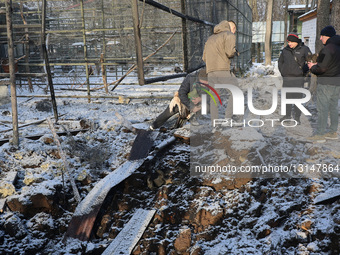 Russian army strikes zoo in Kharkiv region with guided bomb.