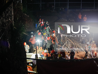 Four Workers Killed In Landslide At Sumedang Project Site