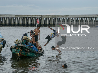Daily Life On The Coast Of Jakarta, Indonesia