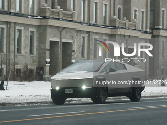 Snow Flurries In Toronto