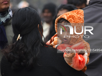 Daily Life During Winter In Kolkata, India