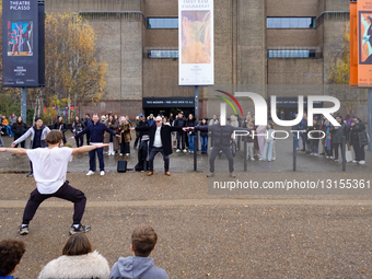 People At Tate Modern In London