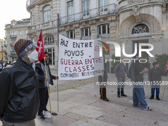Protest In Support Of Venezuela In Portugal