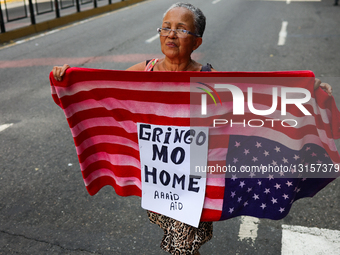 March In Support Of Venezuelan President Nicolas Maduro And His Wife Cilia Flores, Both Detained In The United States.