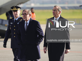 The Arrival Of The State Flight Carrying The Coffins Of Chiara Costanzo, Achille Barosi, Giovanni Tamburi, And Emanuele Galeppini, Young Italian Victims Of The New Year's Eve Party Bar Fire At Le Constellation In Crans-Montana In Milan