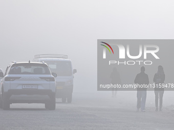 Weather: Winter Morning In Jaipur 