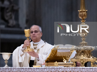 Pope Leo XIV Leads A Mass In St Peter's Basilica On Epiphany Day And For The Closing Of The Ordinary Jubilee